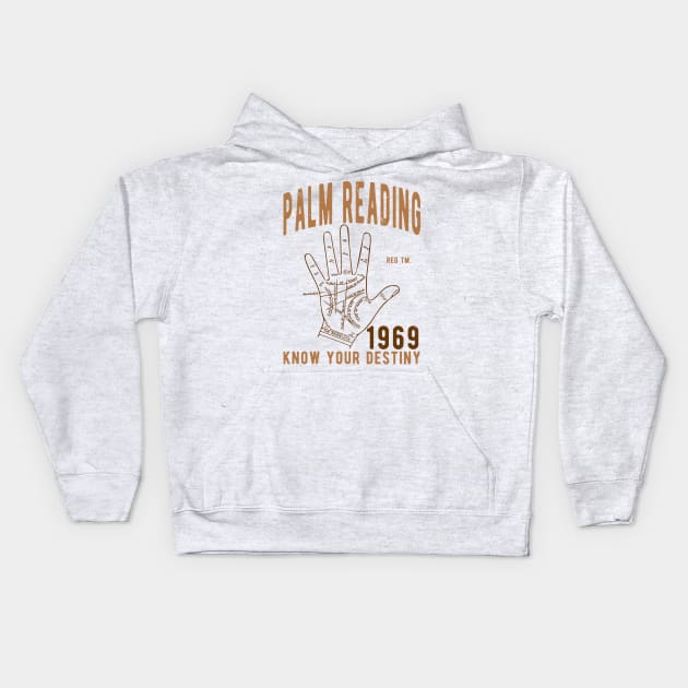 Palm Reading Kids Hoodie by JakeRhodes